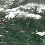 annapurna sanctuary trek map