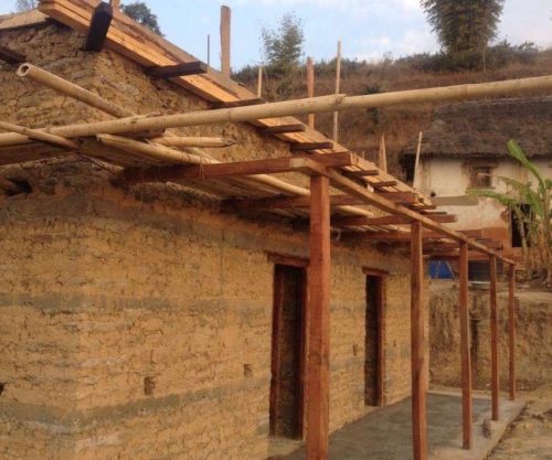 rebuilding in Nepal