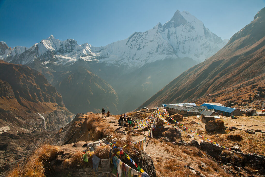 hiking the annapurna base camp trek