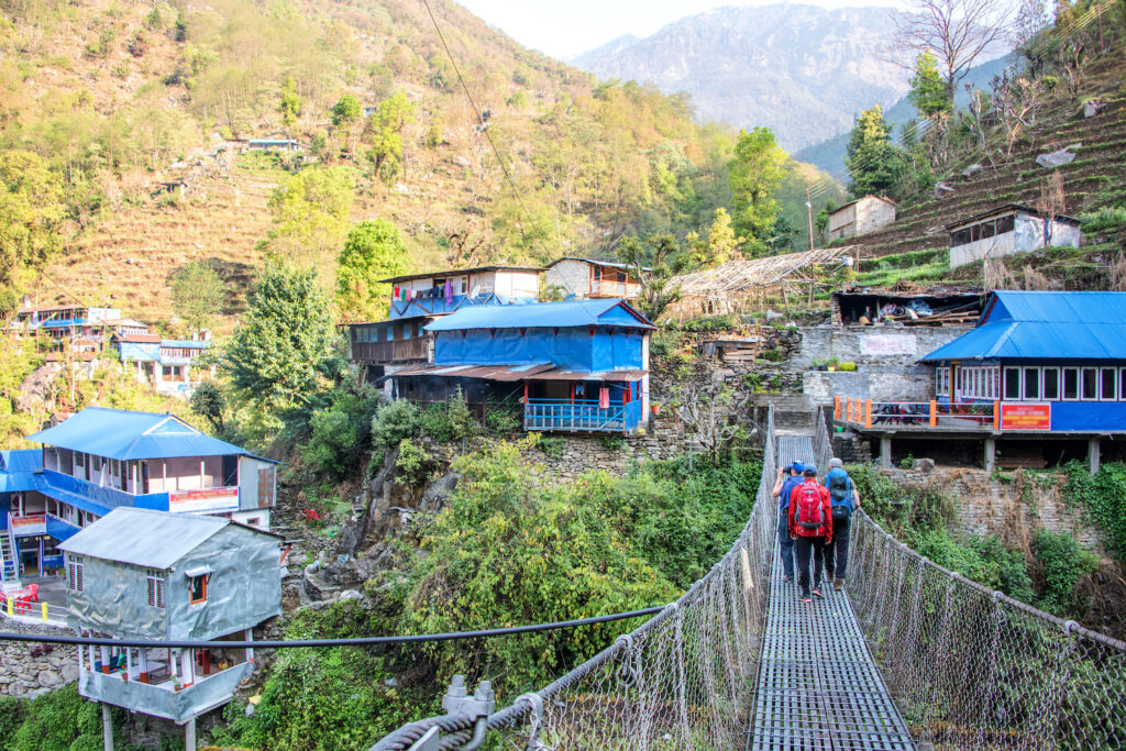 ulleri on the annapurna base camp trek