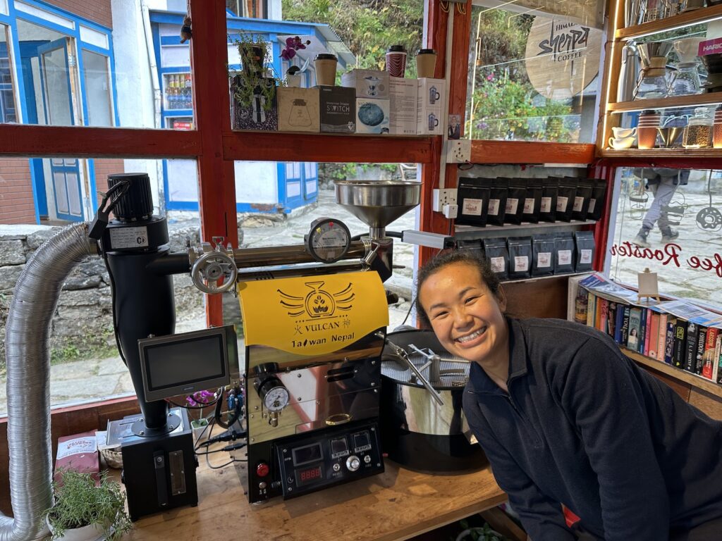 great coffee on the classic everest base camp trek