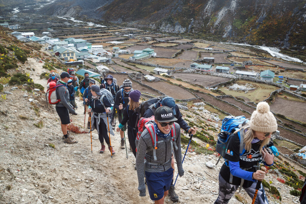 trekking in nepal