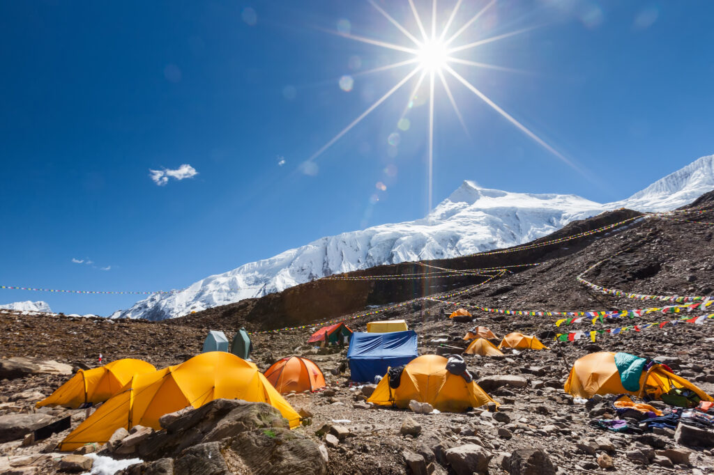 manaslu base camp