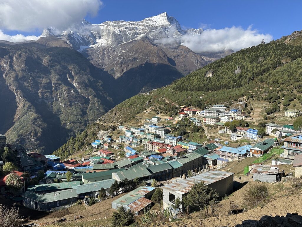 namche bazaar in nepal