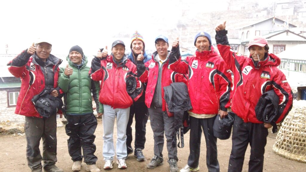 skiing in nepal