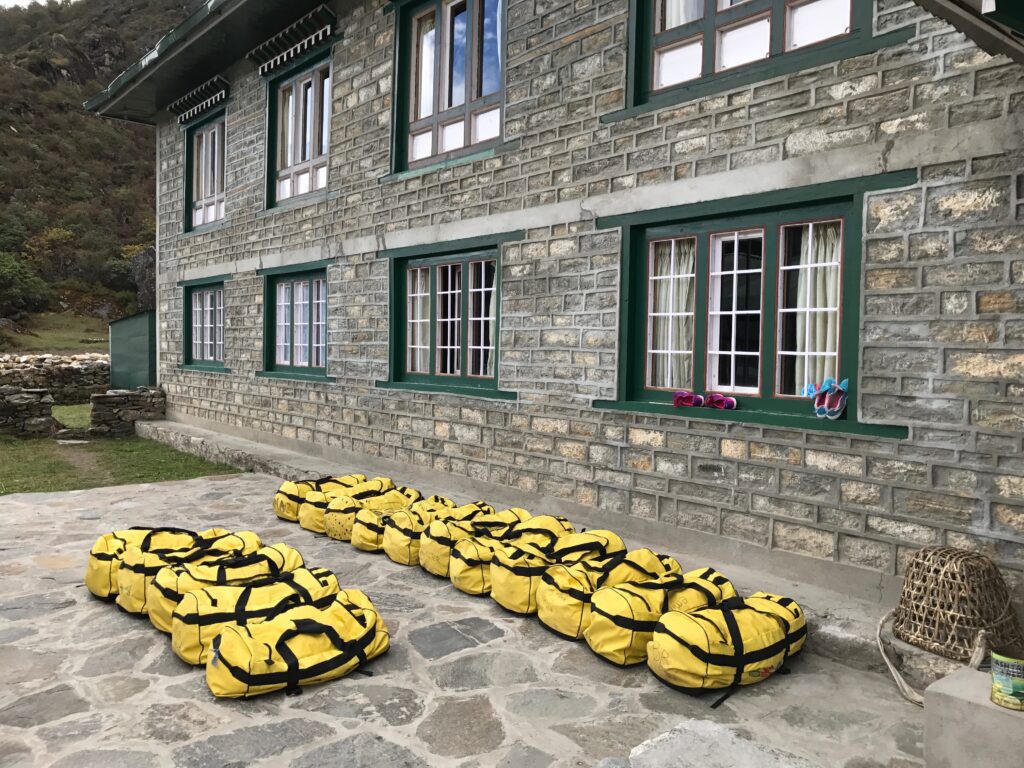 everest base camp packing list