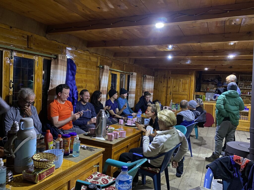 lodge on the way to mera peak nepal