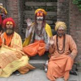 hindu men in kathmandu